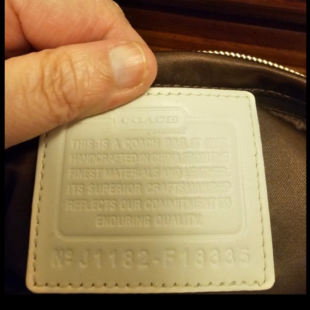 AUTHENIC COACH BAG f18336 - Picture 9 of 11